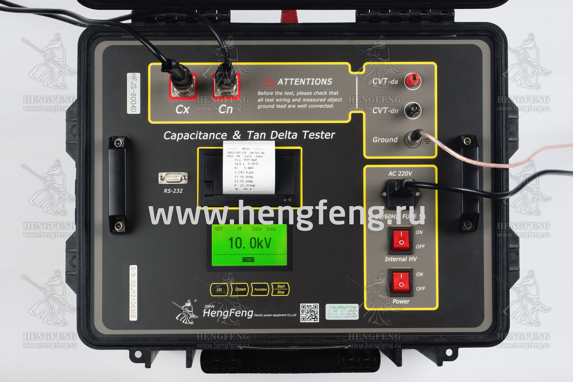 HFJS-8004D, HFJS-8204D, HFJS-8104D, HFJS-8304D измерители Hengfeng
