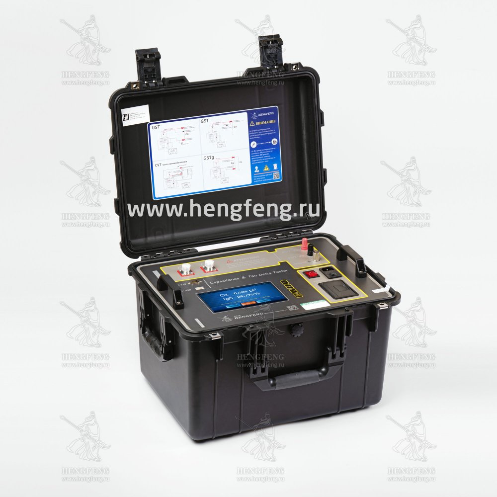 HFJS-8103C измеритель тангенса угла диэлектрических потерь и электрической ёмкости Hengfeng